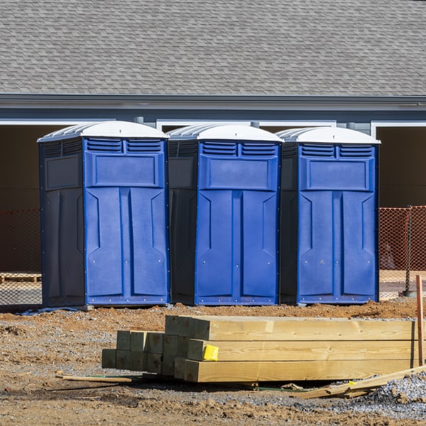 are there any restrictions on what items can be disposed of in the porta potties in Reva Virginia